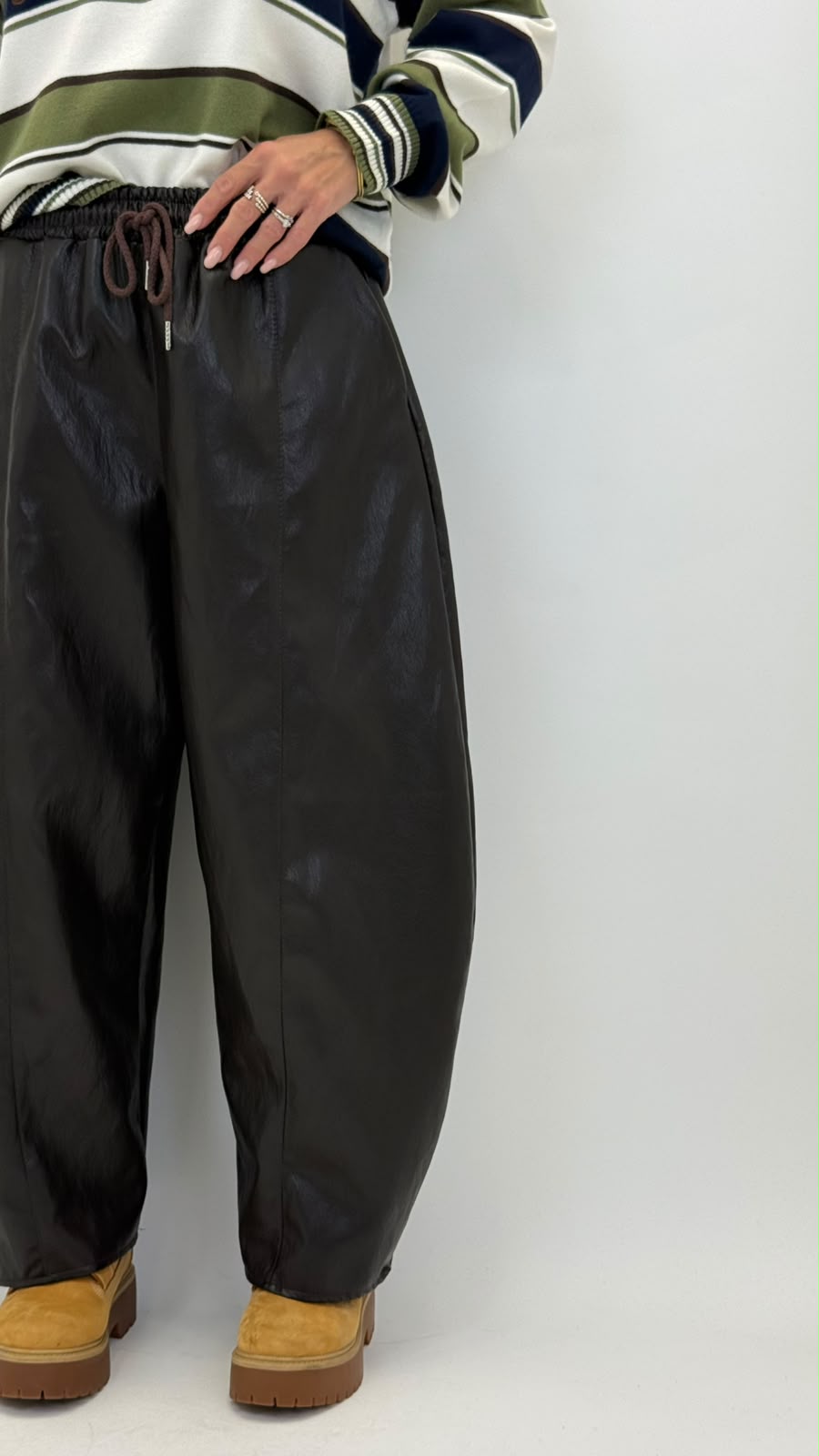 Pantalone Ecopelle 19168