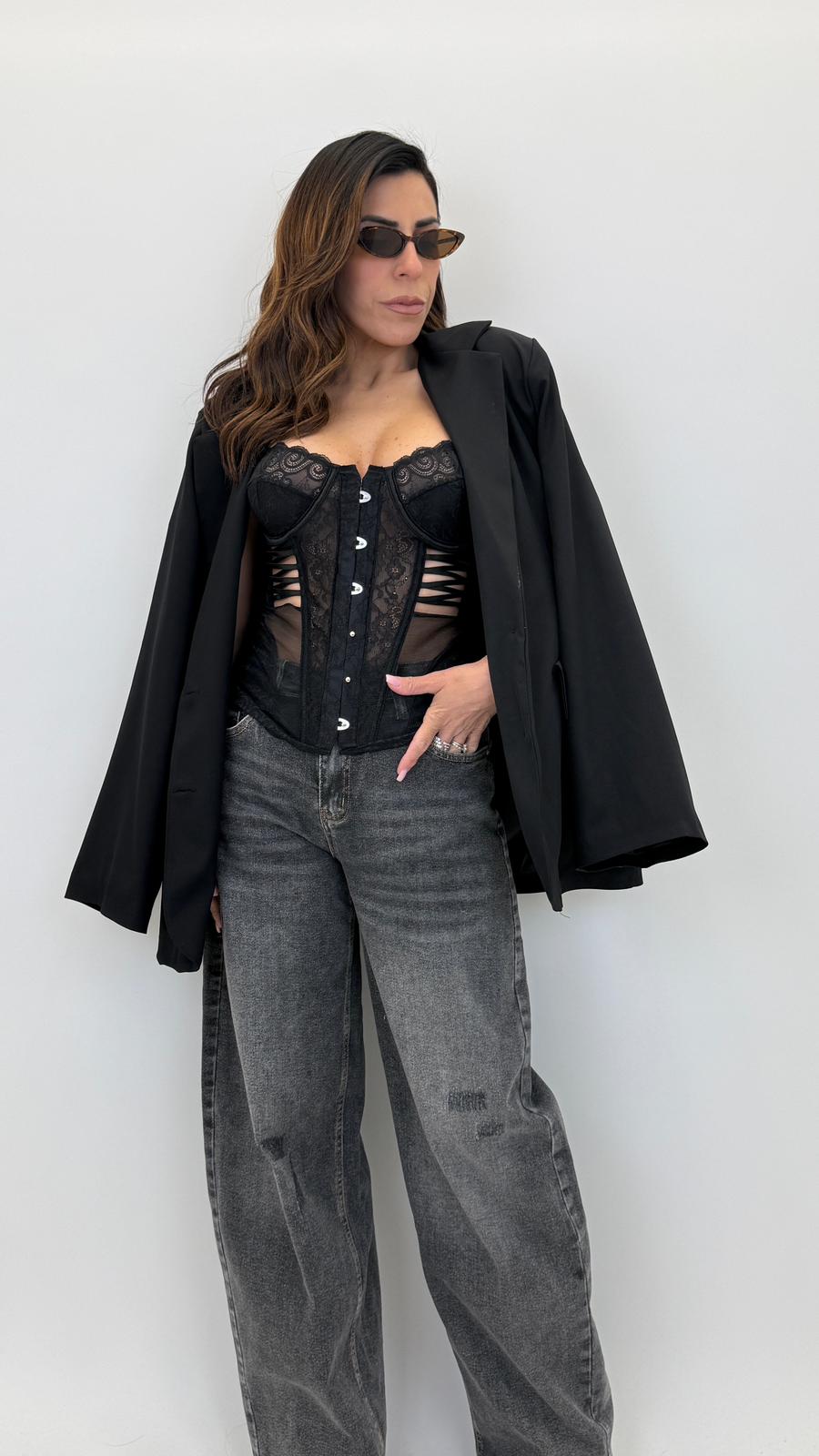 Jeans Baggy Grey 2612