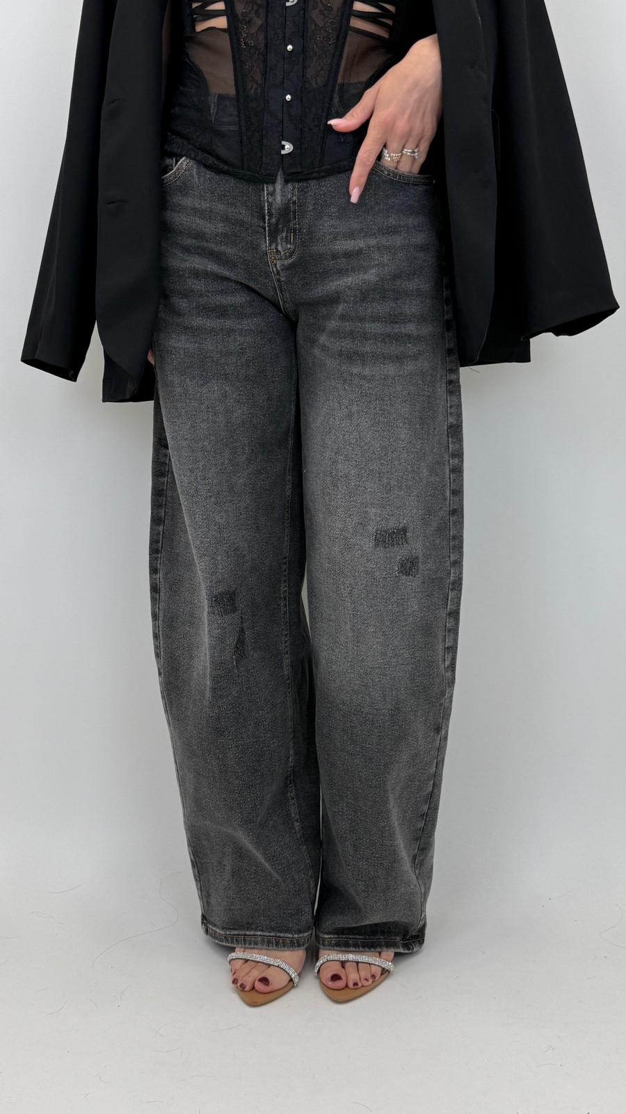 Jeans Baggy Grey 2612