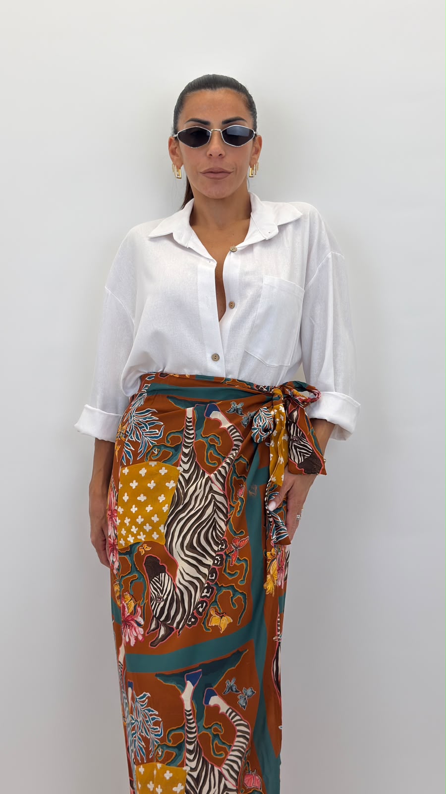 Camicia Misto Lino 2437